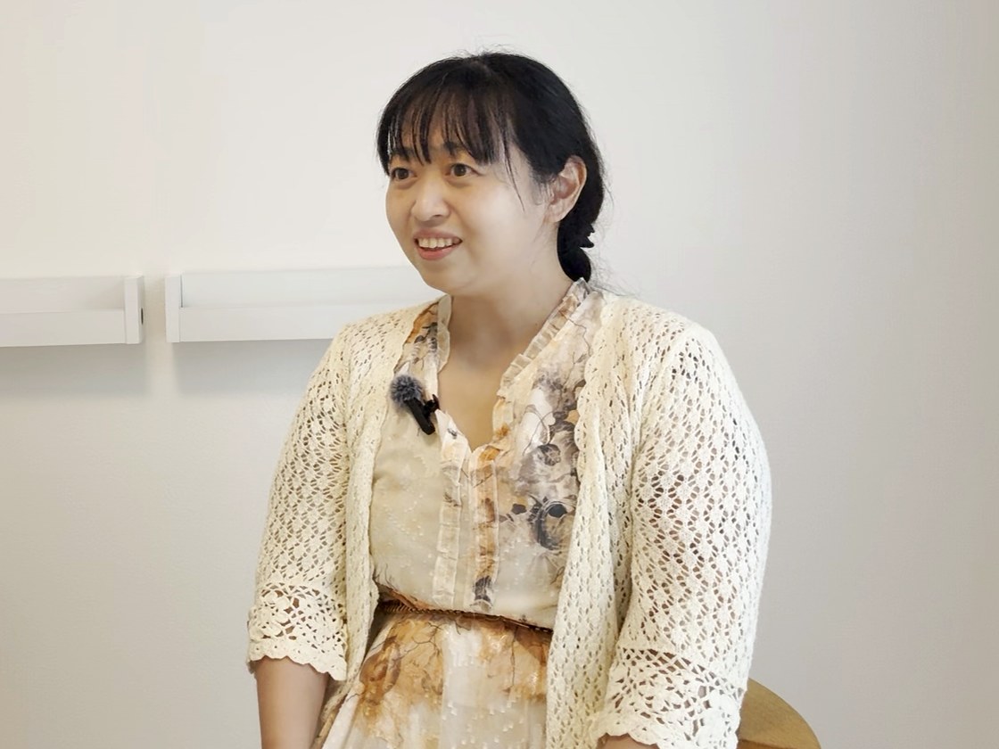 話す山岸佳織先生