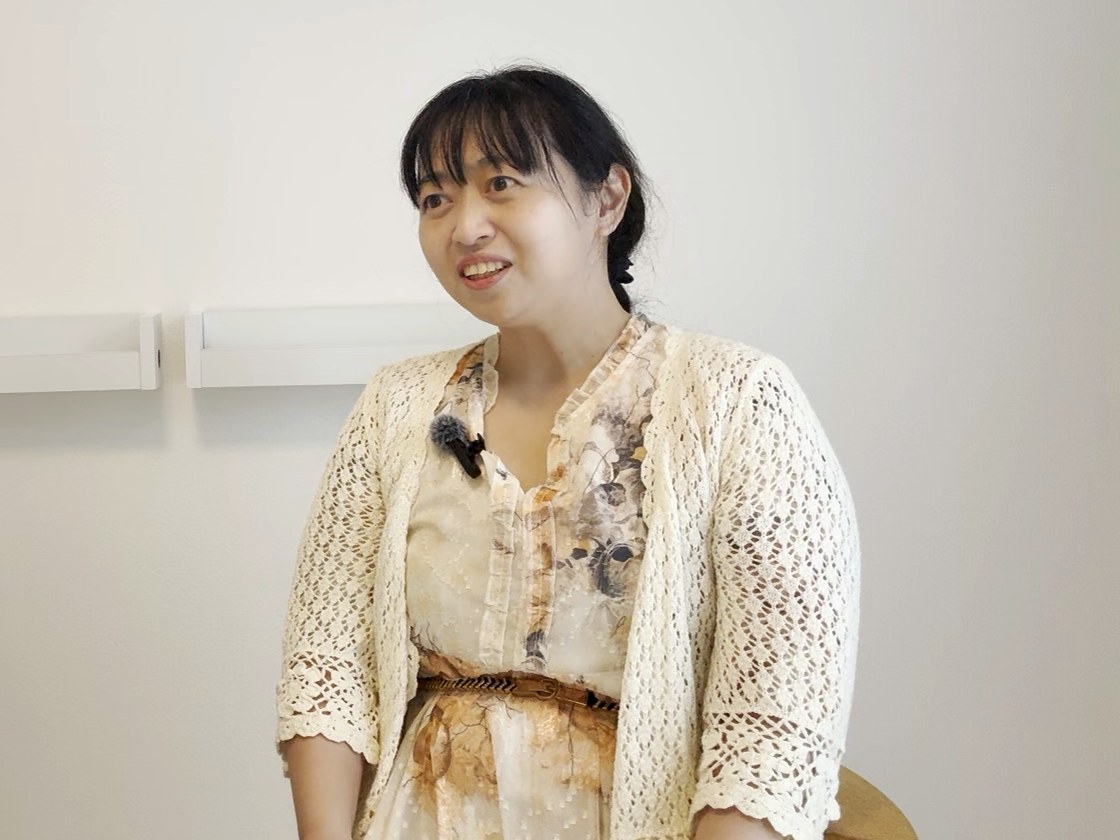 話す山岸佳織先生